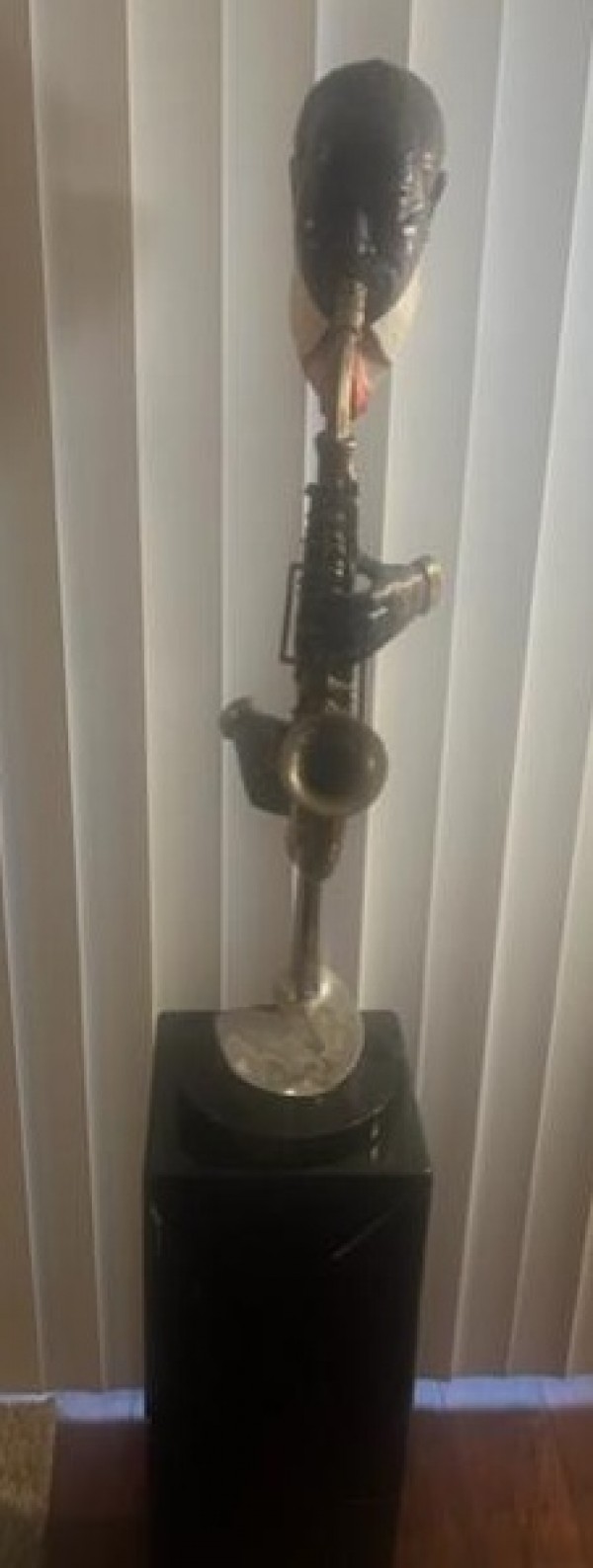 "Charlie Parker" Bronze Sculpture by Ed Dwight