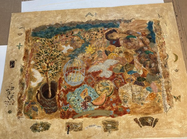 "A Favoured Land" Serigraph on Paper by Roy Fairchild