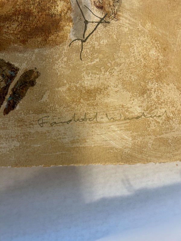 "A Favoured Land" Serigraph on Paper by Roy Fairchild