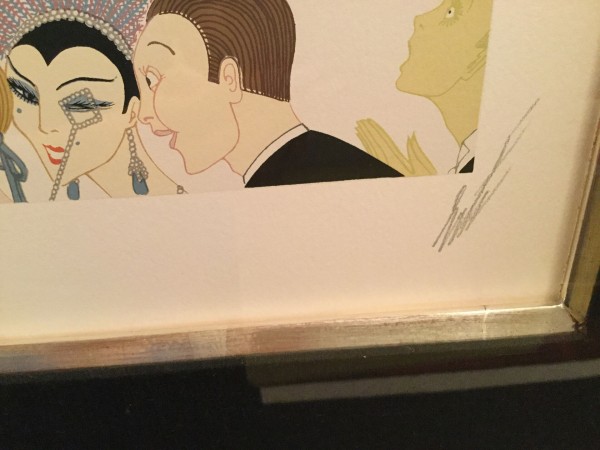 "The Portrait" Framed Serigraph by Erte