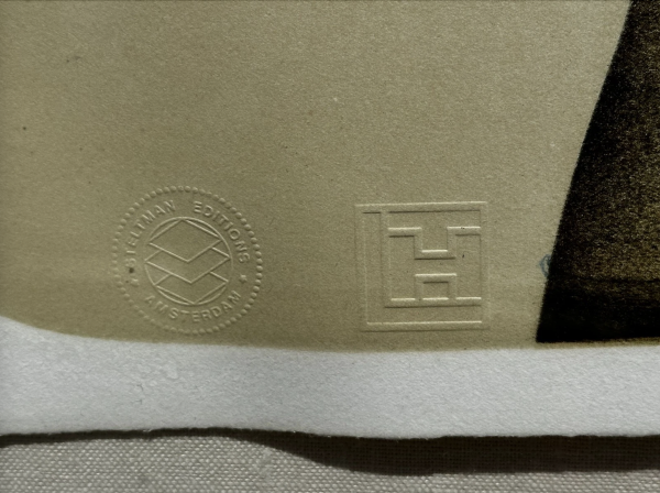 The Creation hand-pulled stone Lithograph on Paper by Michael Parkes