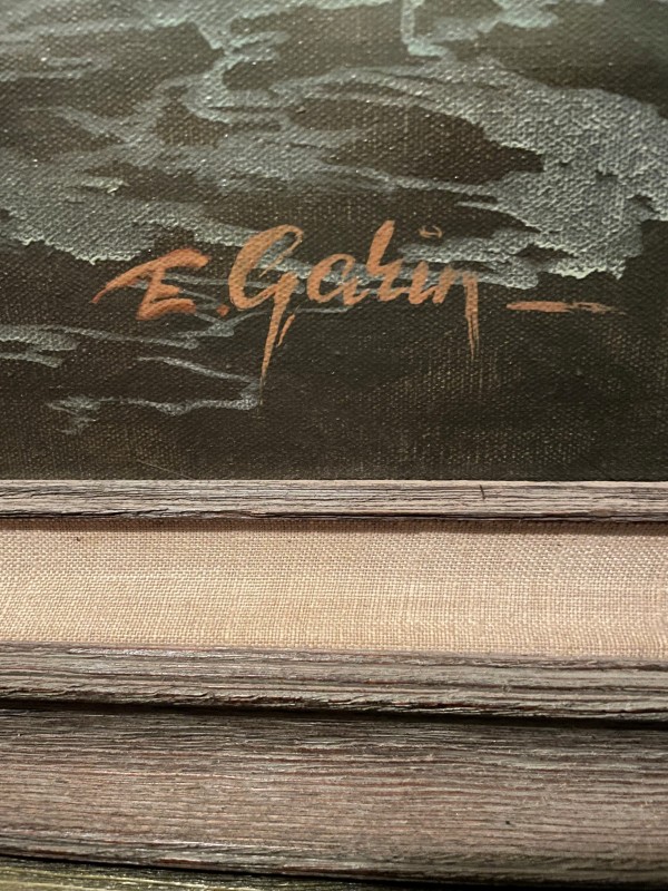 "Untitled #1" Original Oil on Canvas by Eugene Garin