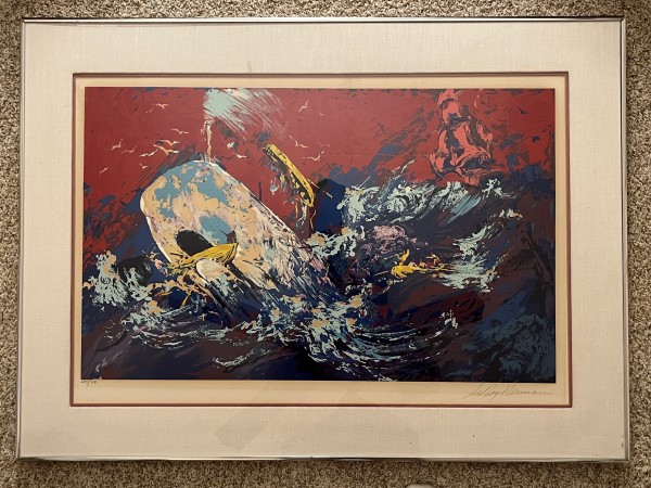 "Red Sky" from the Moby Dick Suite by LeRoy Neiman