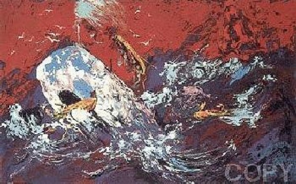 "Red Sky" from the Moby Dick Suite by LeRoy Neiman