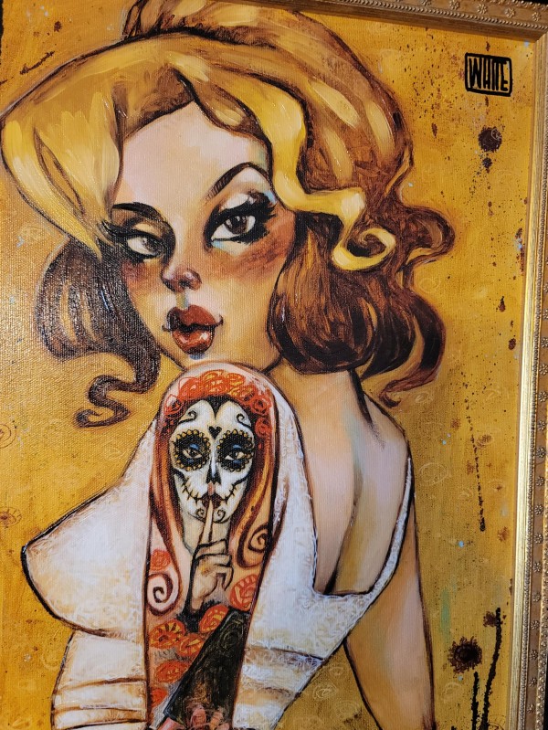 "Tainted Love" Hand-Embellished AP Giclee on Canvas by Todd White