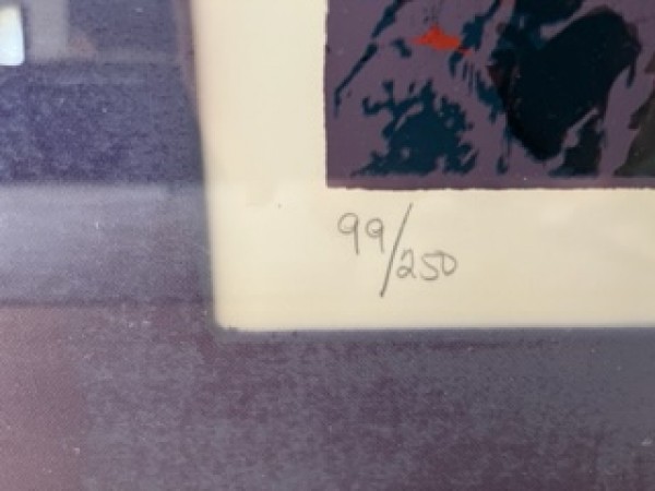 "Matador" Serigraph by LeRoy Neiman