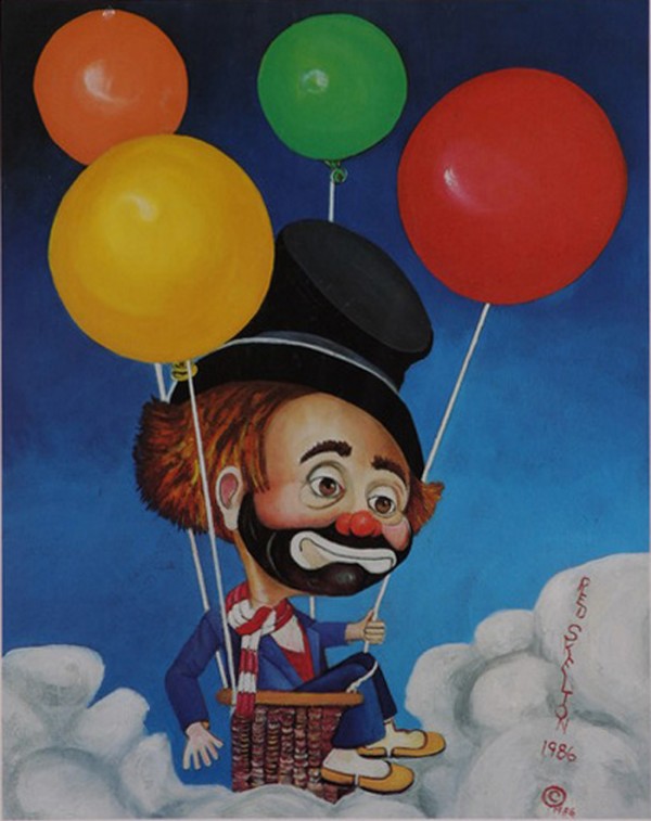 "Up, Up and Away" Lithograph by Red Skelton