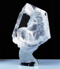 "Haven II - Morning Light" Acrylic Sculpture by Michael Wilkinson