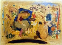 "Do Not Listen" Serigraph on Hand-Deckled Paper by Roy Fairchild-Woodard