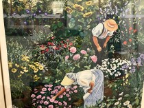 Peaceful Hours serigraph by Susan Rios