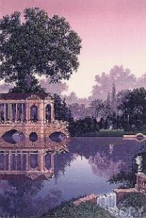 "Phaedra's Vigil" Lithograph by Jim Buckels