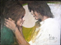 "Green" an original painting by Aldo Luongo