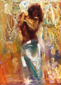 "Transition" Limited Edition Enhanced Serigraph on Canvas by Henry Asencio