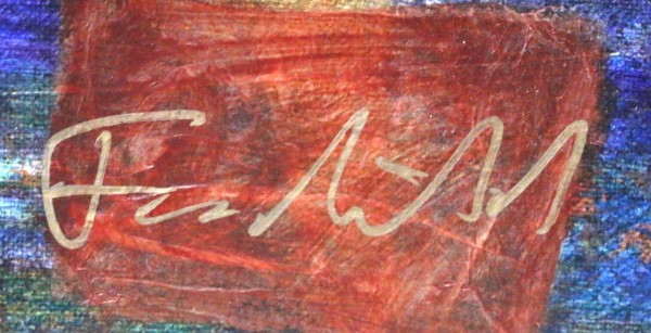 "Bal Masque" Serigraph on Canvas by Roy Fairchild-Woodard