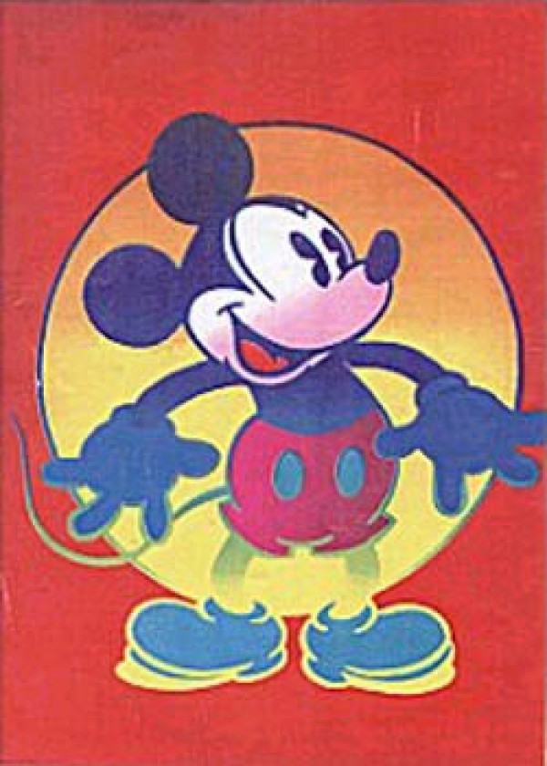 "Mickey" from the " Disney Mickey & Minnie" Suite of 2 Serigraphs by Peter Max