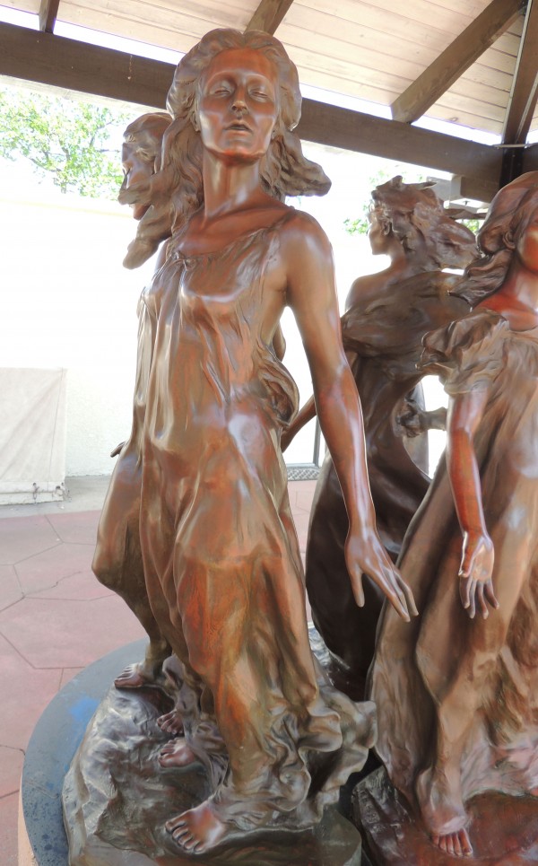 Frederick Hart's Daughters of Odessa - Trilogy bronze Sculpture
