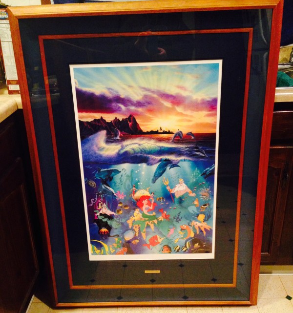 "Under the Sea" Framed Artagraph by Christian Riese Lassen
