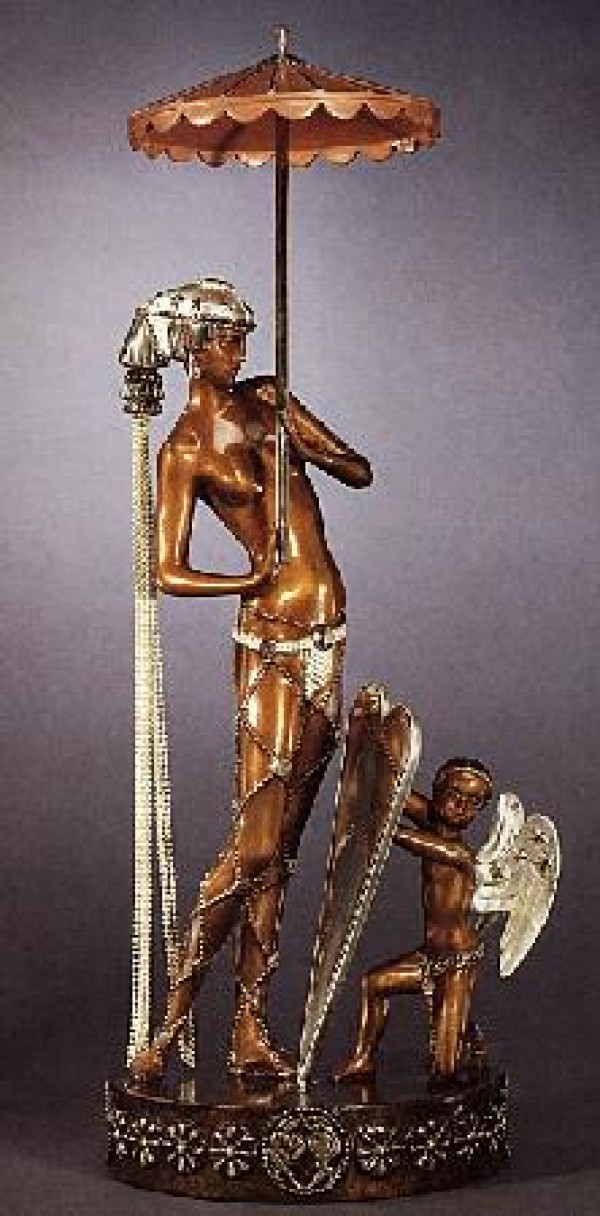 "Helen of Troy" a Bronze Sculpture by Erte