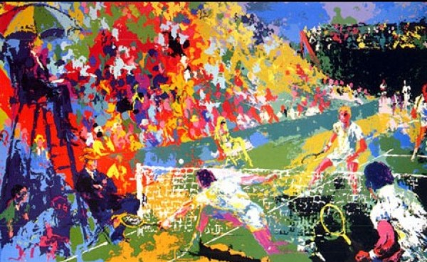  "Love Story" Serigraph by LeRoy Neiman