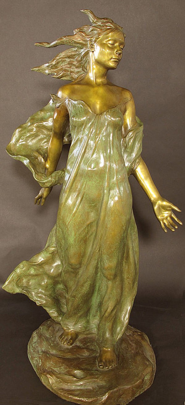 "Daughter" from the 'Daughters of Odessa - Trilogy Bronze Sculpture by Frederick Hart
