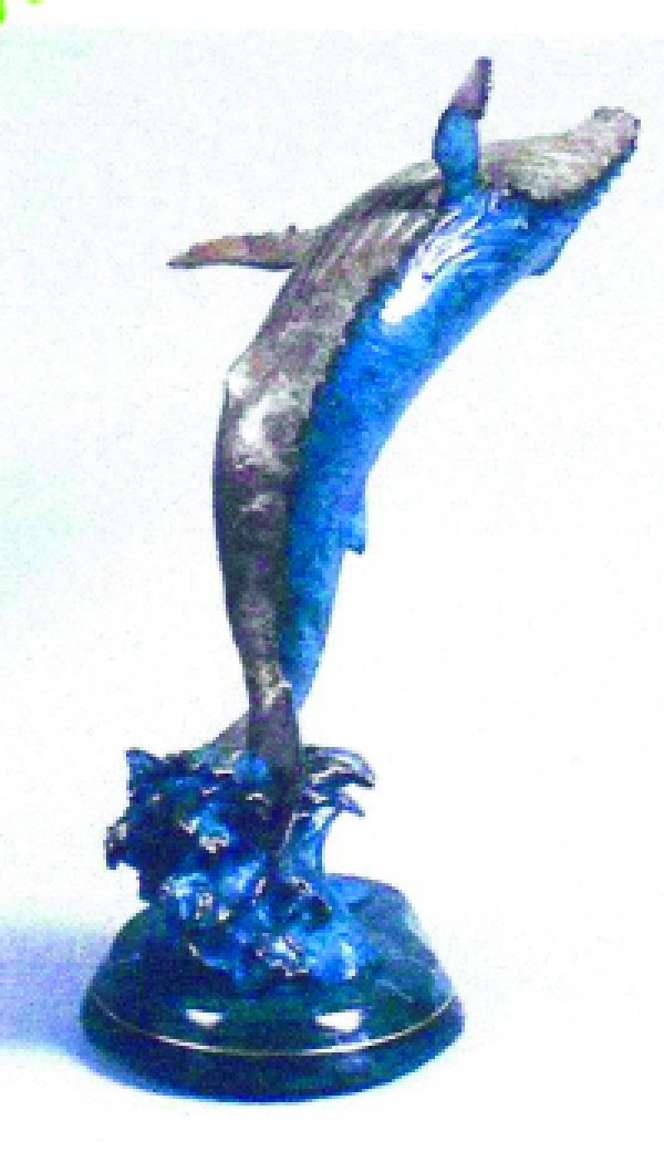 "Lahaina Breach" Bronze Sculpture by Christian Riese Lassen
